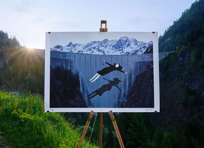 This Artist Collaboration Turns Impossible Places Into Giant Street Art Canvases (17 Pics)