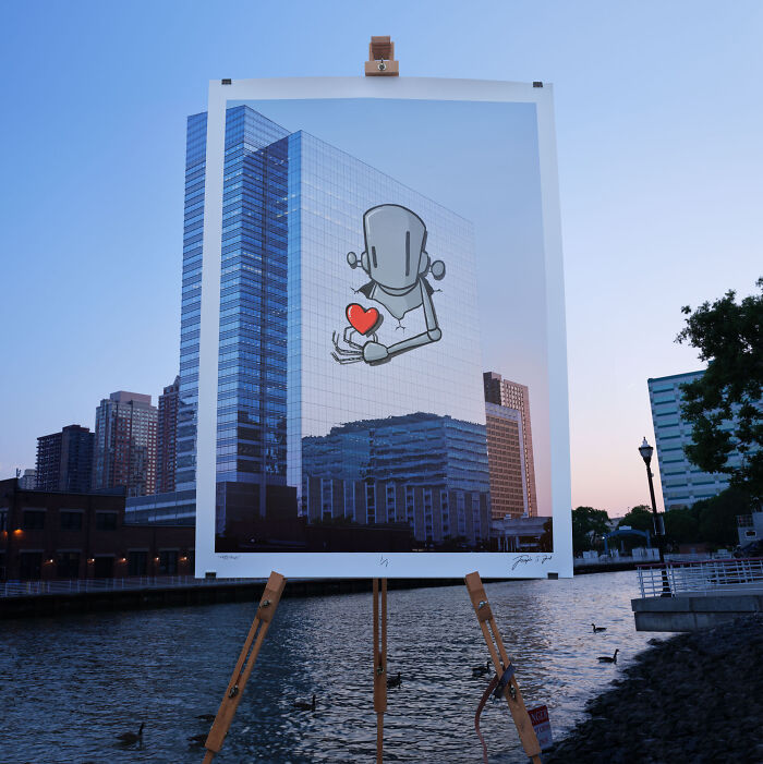 This Artist Collaboration Turns Impossible Places Into Giant Street Art Canvases (17 Pics)