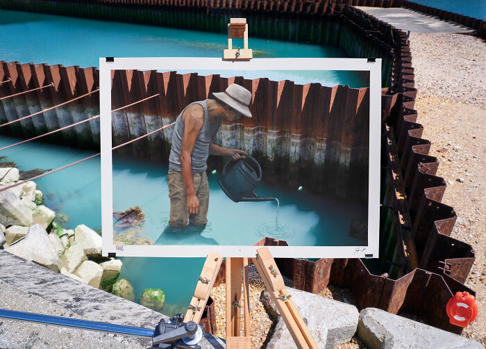 This Artist Collaboration Turns Impossible Places Into Giant Street Art Canvases (17 Pics)