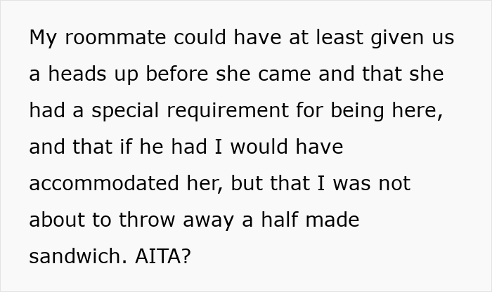 Lady Won't Stop Eating Peanut Butter Because Roomie's Unannounced Guest Is Allergic, Drama Ensues