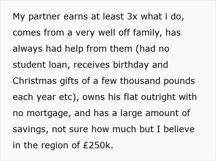 Woman Baffled That Rich Boyfriend Wants To Split Expenses 50/50: "My Partner Earns At Least 3x What I Do"