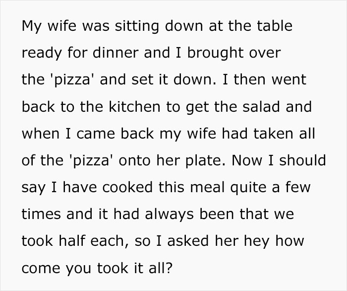 Marido relembra o momento em que os comentários e ações cruéis da esposa grávida durante o jantar feriram profundamente seus sentimentos. Marido relembra o momento em que os comentários e ações cruéis da esposa grávida durante o jantar feriram profundamente seus sentimentos.