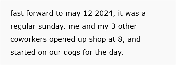 Text excerpt describing a woman's experience calling her fianc&eacute; about pregnancy and then going into labor shortly after.