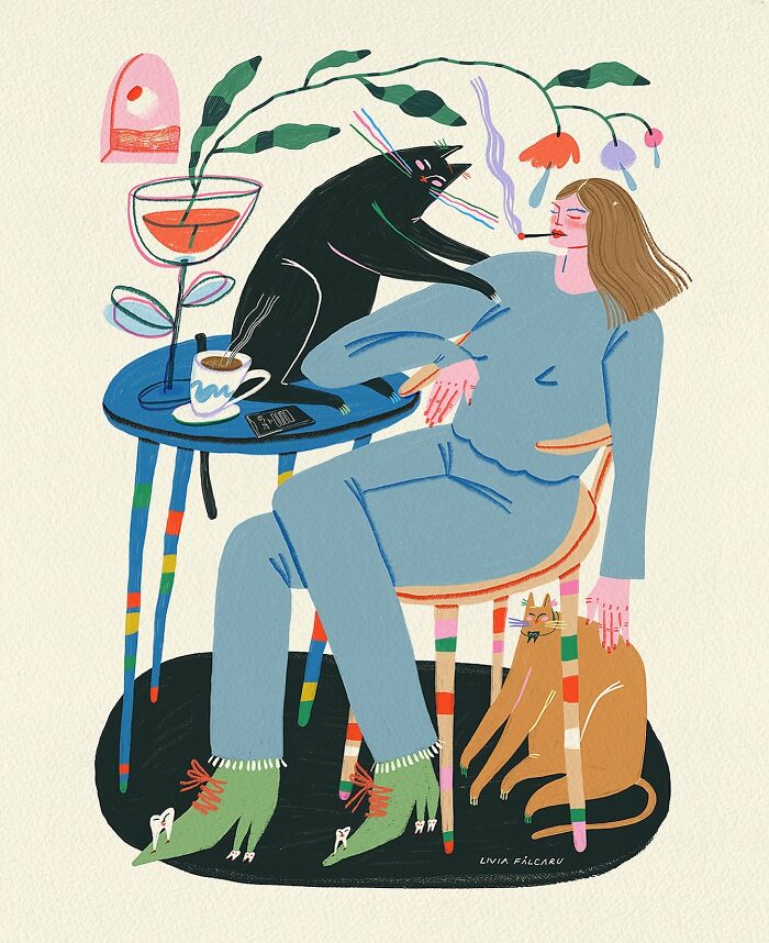 40 Playful, Dreamy And Uplifting Illustrations By This Artist