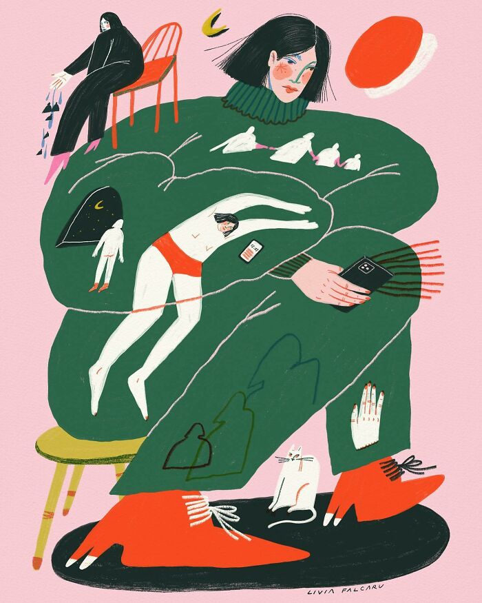 40 Playful, Dreamy And Uplifting Illustrations By This Artist