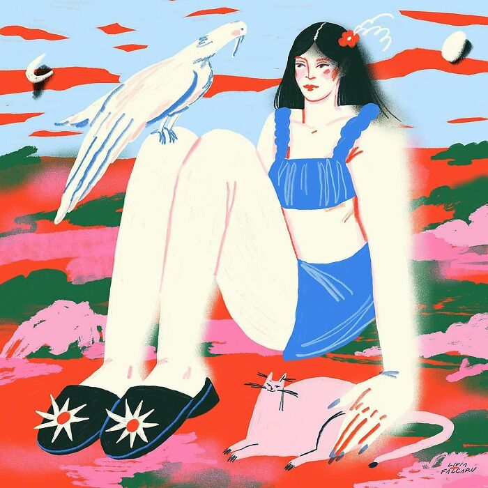 40 Playful, Dreamy And Uplifting Illustrations By This Artist