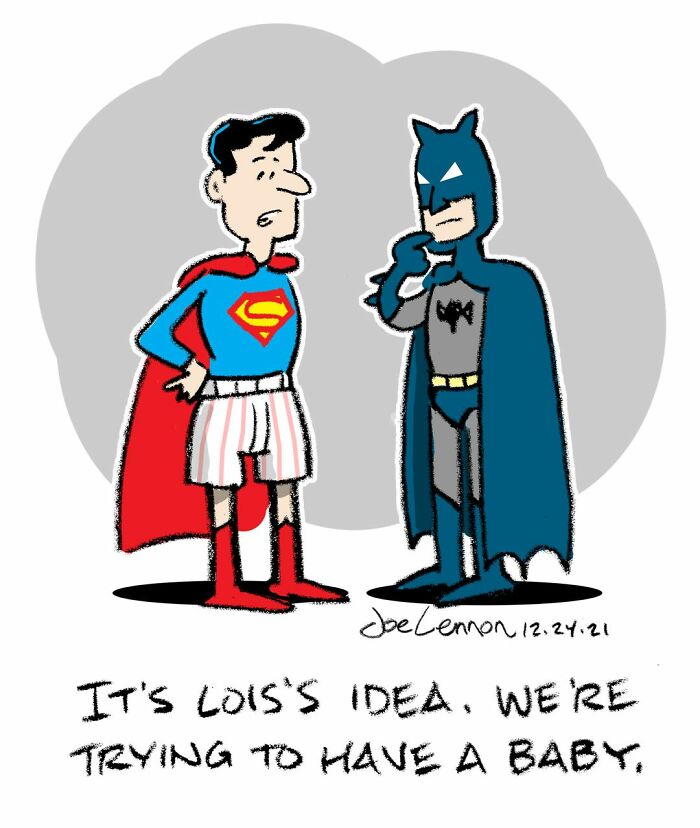 This Artist Turns Pop Culture Icons Into Clever, Unexpected One-Panel Jokes (50 New Comics)