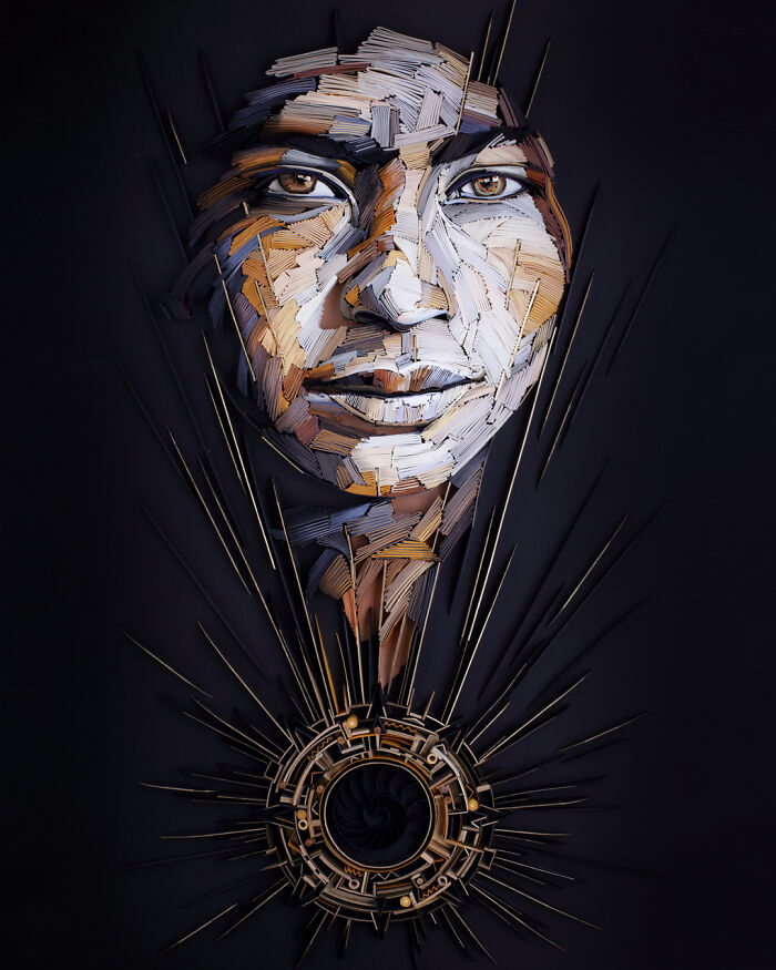 This Artist Uses Paper Instead Of Paint To Create Stunning Portraits (60 Pics)