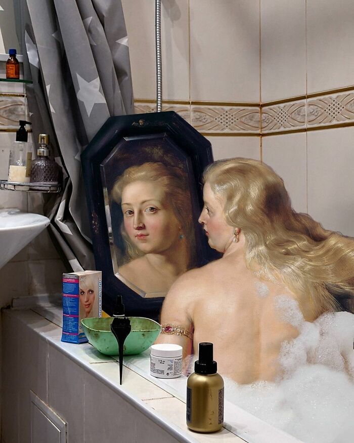 Artist Places People From Classical Paintings Into Modern Reality And They Fit Just Right