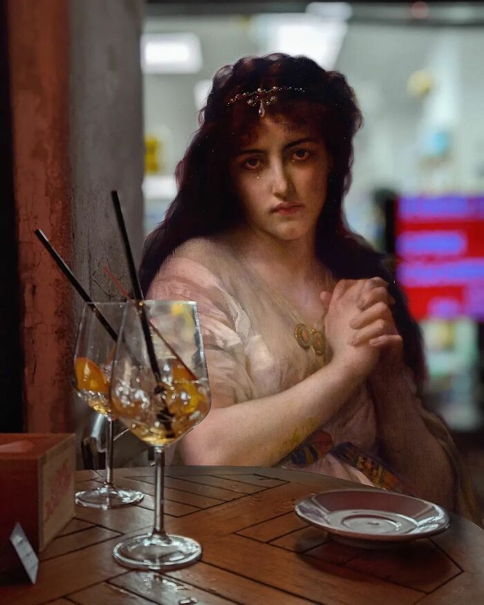 Artist Places People From Classical Paintings Into Modern Reality And They Fit Just Right