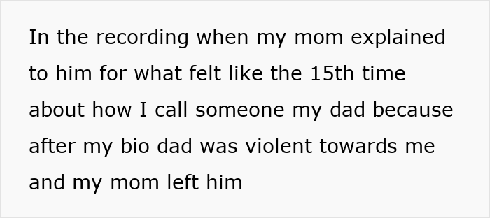 Guy Throws A Fit As GF's 16YO Son Won't Call Him "Dad," Then Accuses Him Of "Ruining Something Good" Guy Throws A Fit As GF's 16YO Son Won't Call Him "Dad," Then Accuses Him Of "Ruining Something Good"