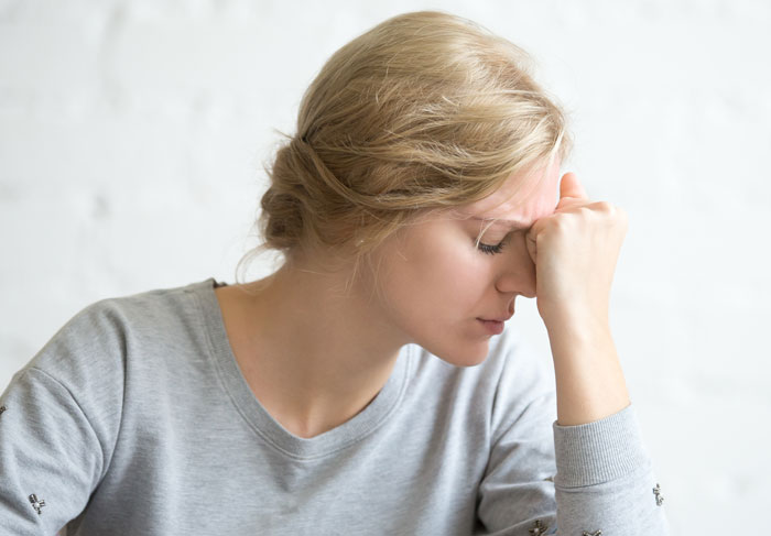 Woman feeling horrible about brother-in-law, refusing to let her daughter near him, showing distress and concern. Woman feeling horrible about brother-in-law, refusing to let her daughter near him, showing distress and concern.