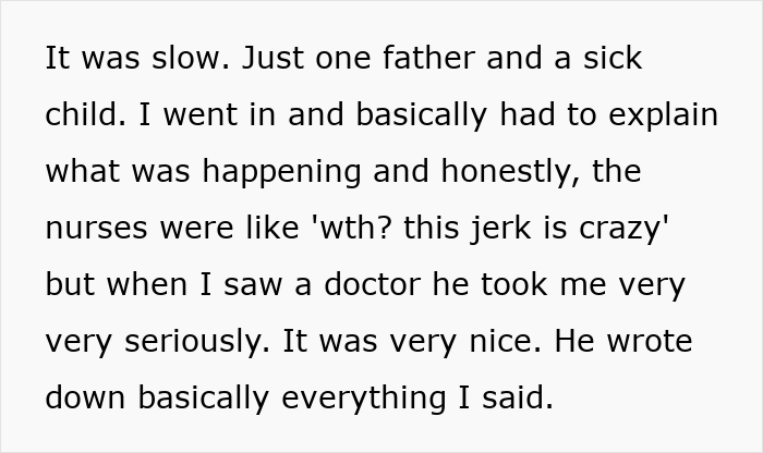 Young woman imagining things and hearing narration, appearing shocked and distressed in a hospital ER setting.