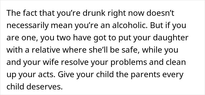 Text about a guy complaining about his wife while people online express concern for their kid's safety and well-being.