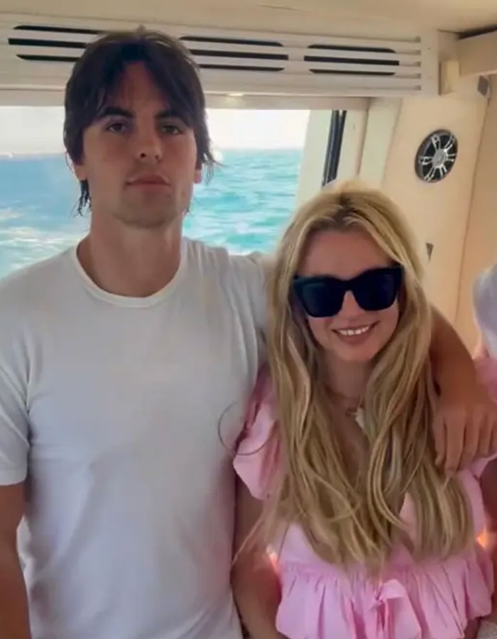 Britney Spears' Clip From Yacht Day With Sons Sparks Conspiracy Theories After Fans Notice Odd Details