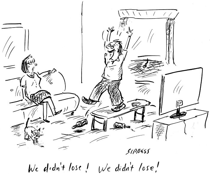 30 Everyday Family Moments That Become Brilliantly Awkward In David Sipress Cartoons