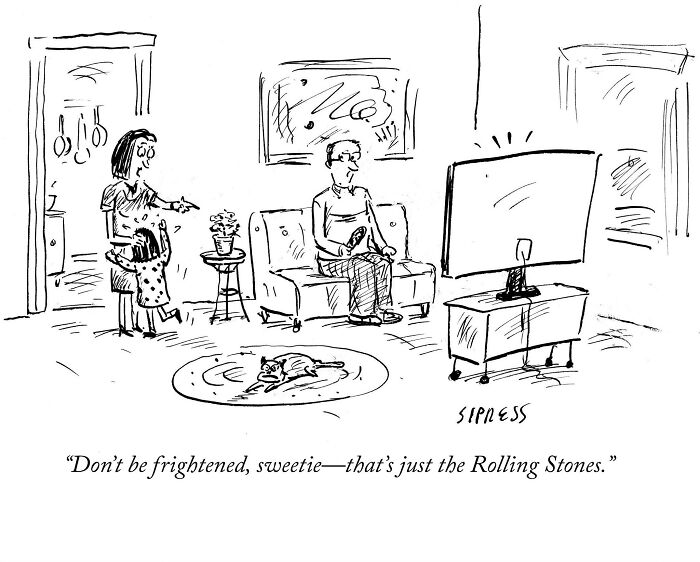 30 Everyday Family Moments That Become Brilliantly Awkward In David Sipress Cartoons