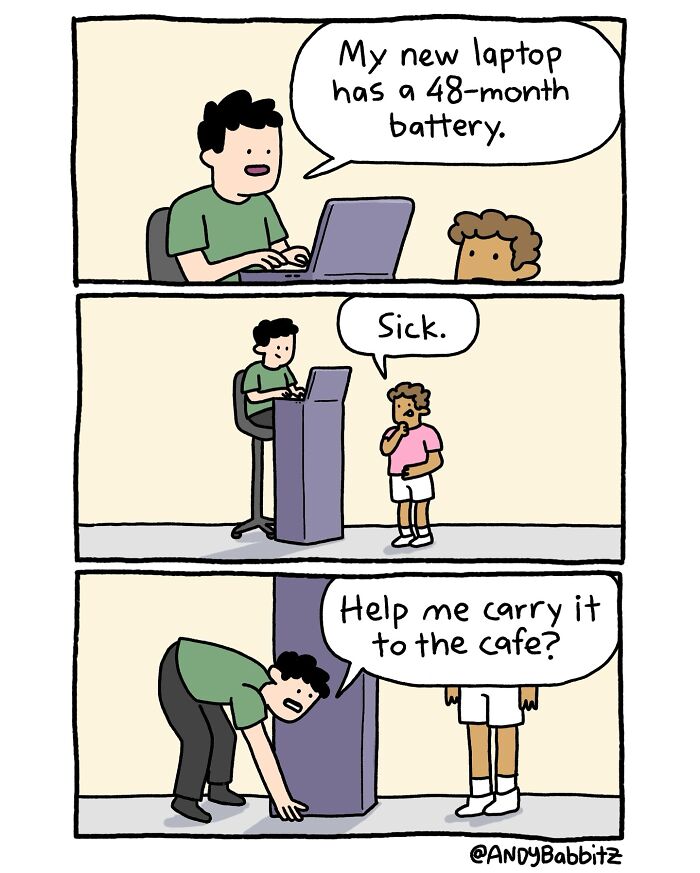 58 New Comics About Daily Life With A Funny Twist By Andy Babbitz