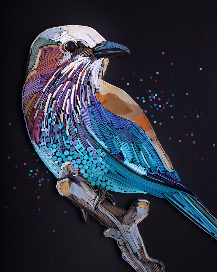 This Artist Uses Paper Instead Of Paint To Create Stunning Portraits (60 Pics)