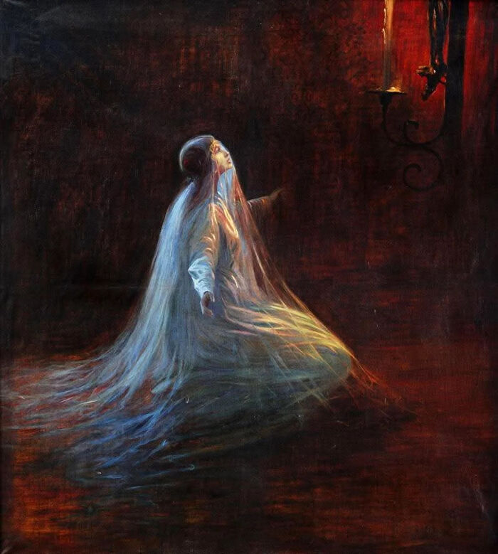 Contemplation, Circa 1912 By Maria Peter-Reininghaus