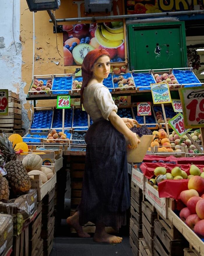 Artist Places People From Classical Paintings Into Modern Reality And They Fit Just Right
