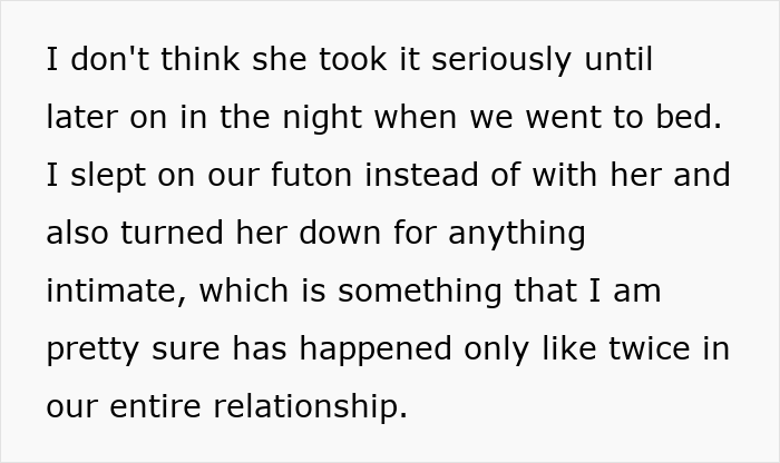 Alt text: Man describes refusing intimacy due to wife&rsquo;s untreated lice, leading to drastic &ldquo;no whoopee&rdquo; ultimatum.