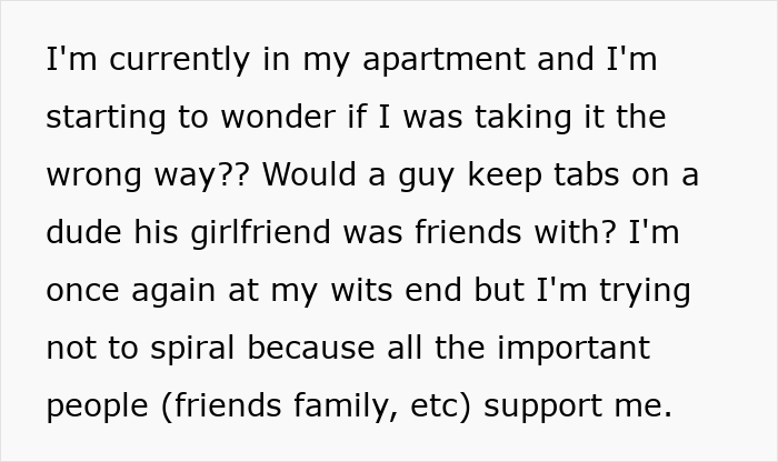 Man Starts Running Into Friend's BF Everywhere He Goes, Can't Shake Off The Feeling Of Being Stalked Man Starts Running Into Friend's BF Everywhere He Goes, Can't Shake Off The Feeling Of Being Stalked