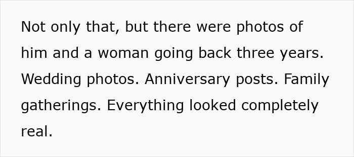 “Meu estômago caiu”: o mundo da mulher desmorona depois de saber sobre a vida dupla do namorado