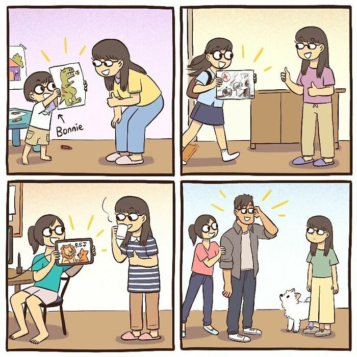 We Selected 50 Of The Funniest “It Guy & Art Girl” Relationship Comics By Bonnie Pang