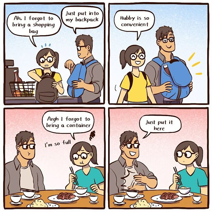 We Selected 50 Of The Funniest “It Guy & Art Girl” Relationship Comics By Bonnie Pang