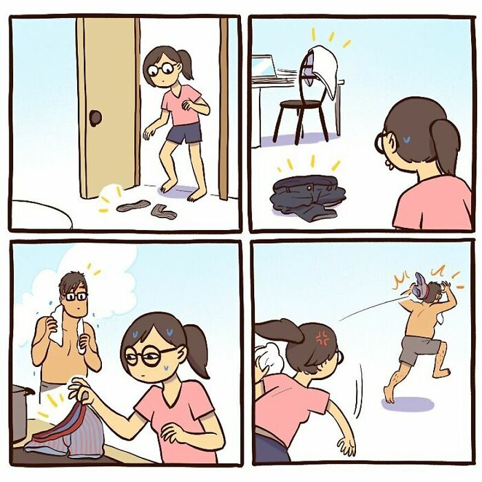 We Selected 50 Of The Funniest “It Guy & Art Girl” Relationship Comics By Bonnie Pang