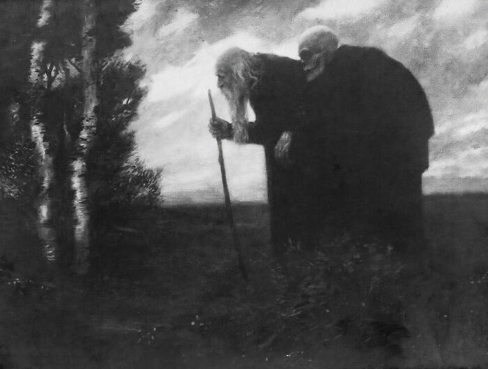 Sunset Of Life, Circa 1907 By The Adolf Hengeler (1863–1927)