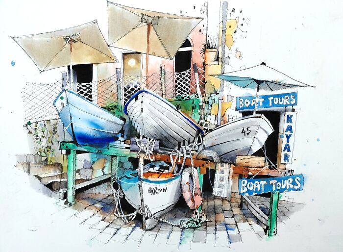 Boat Tours By The Harbor In Riomaggiori