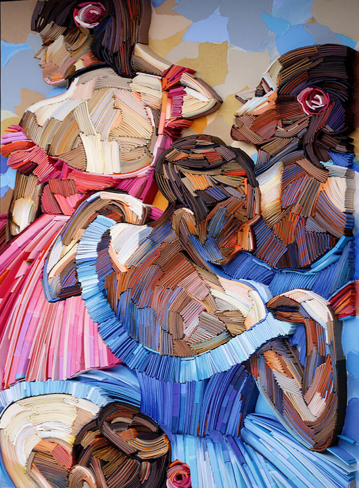 This Artist Uses Paper Instead Of Paint To Create Stunning Portraits (60 Pics)