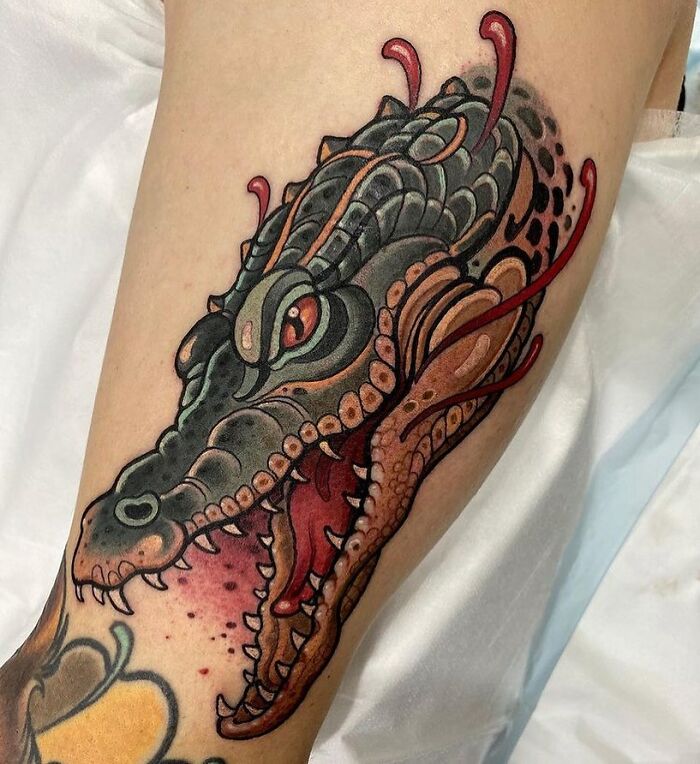 36 Eye-Catching Neo-Traditional Tattoos Shared By This Page