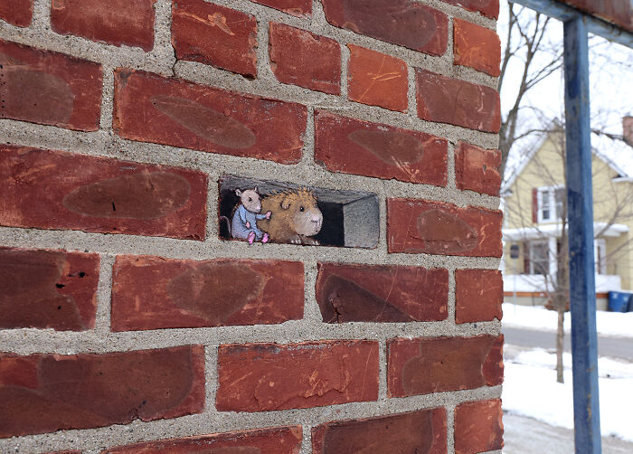 "Nadine Waits Out The Storm With A Friend"