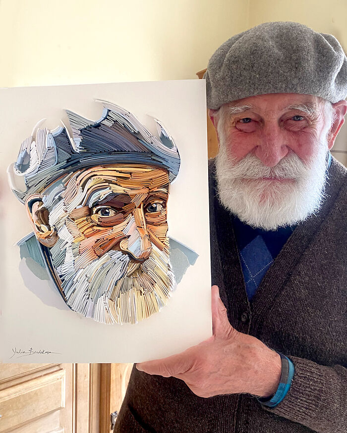 This Artist Uses Paper Instead Of Paint To Create Stunning Portraits (60 Pics)
