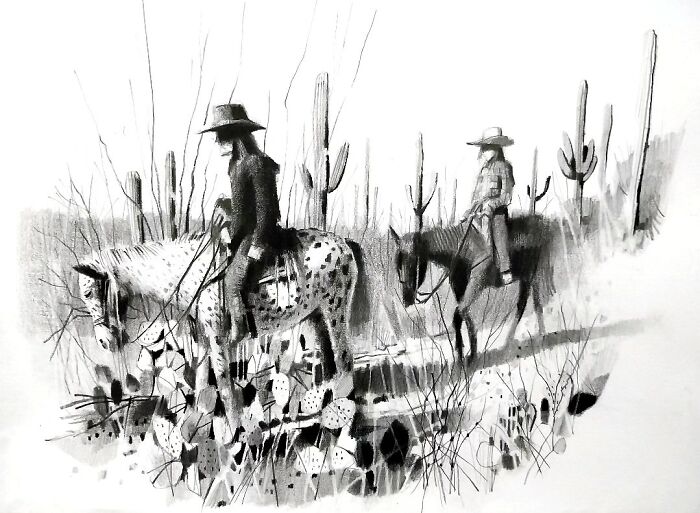 Up On The Trail Above Tanque Verde Ranch In Tucson, Arizona