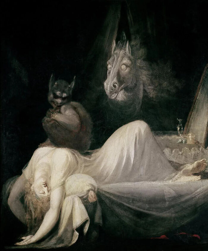 The Nightmare, Circa 1781, By Johann Heinrich Füssli