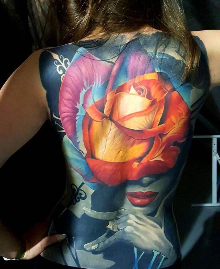 This Page Shared 26 Full Sleeve, Chest, And Back Tattoos That Show How Ink Transforms A Body