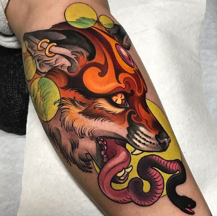 36 Eye-Catching Neo-Traditional Tattoos Shared By This Page