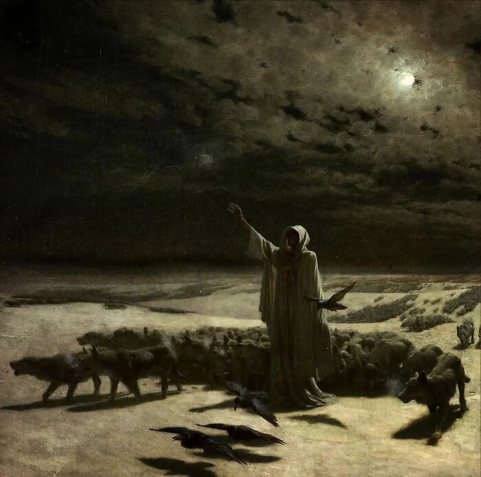 Famine, Circa 1904, By John Charles Dollman