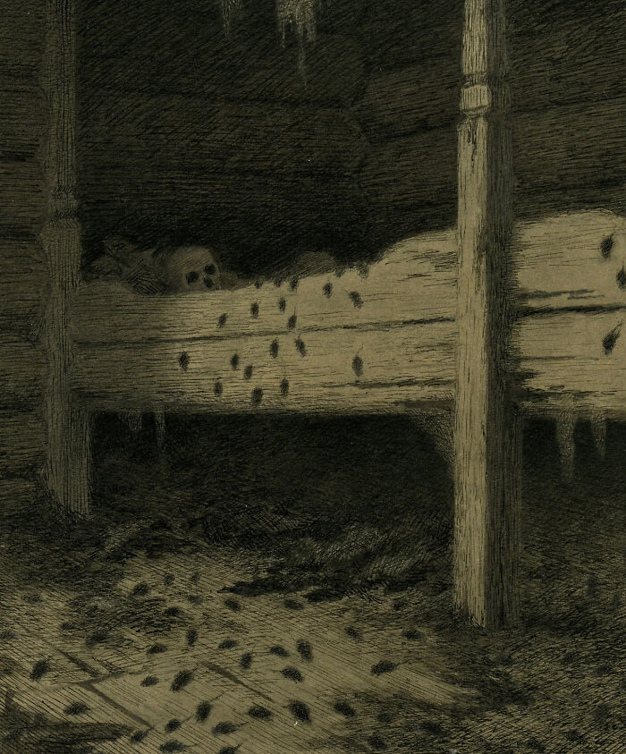 Mouse Town. Illustration By Theodor Kittelsen (1857 - 1914)