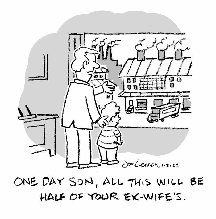 This Cartoonist Proves You Only Need One Panel To Make People Laugh (50 New Pics)