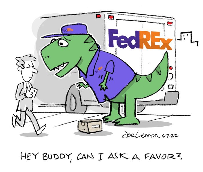 This Artist Turns Pop Culture Icons Into Clever, Unexpected One-Panel Jokes (50 New Comics)