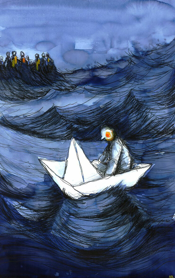 Artist Mehmet Saygin Captures Everyday Life In 30 Expressive Watercolor Sketches