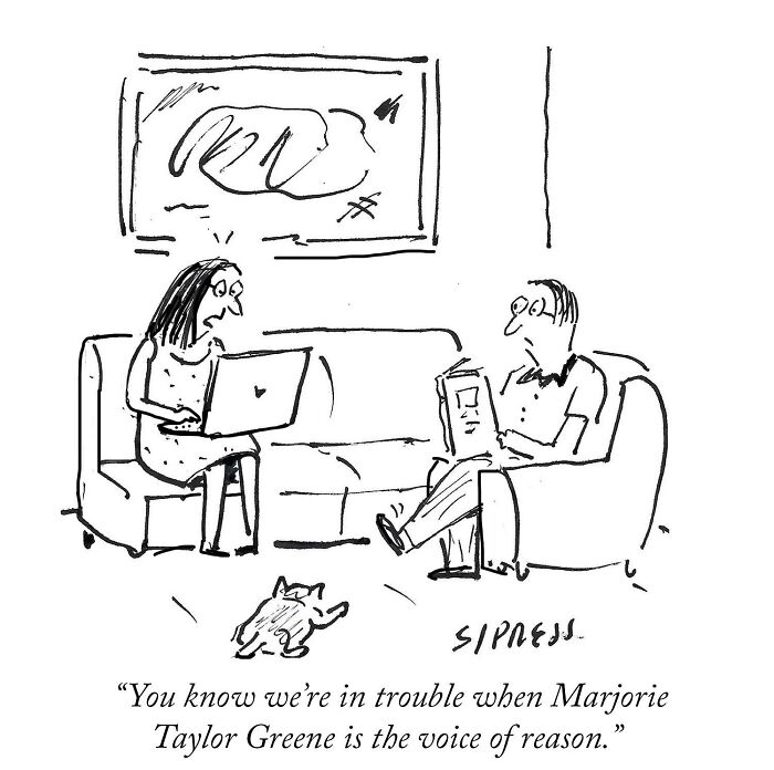 30 Everyday Family Moments That Become Brilliantly Awkward In David Sipress Cartoons