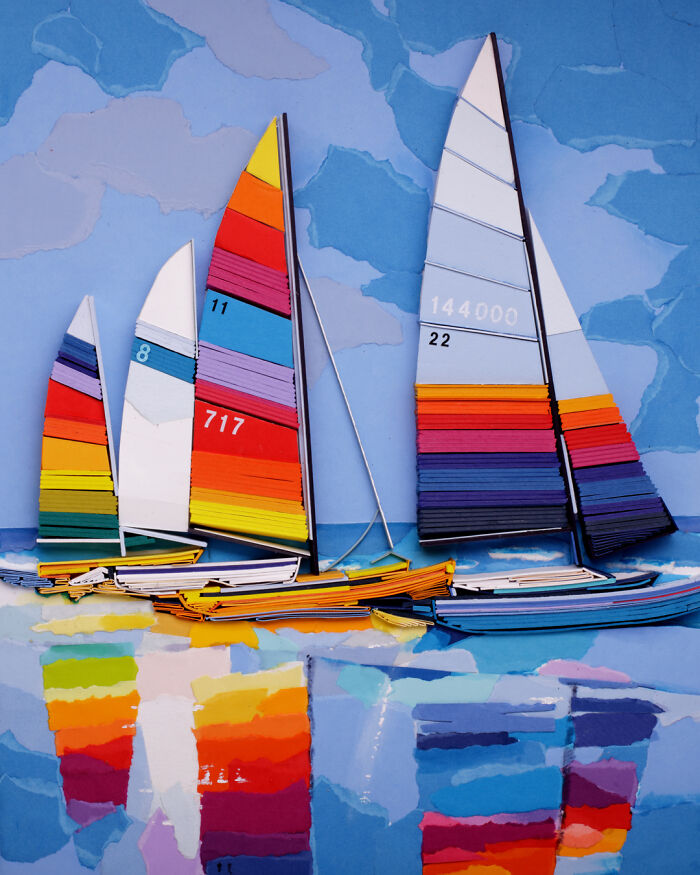 This Artist Uses Paper Instead Of Paint To Create Stunning Portraits (60 Pics)