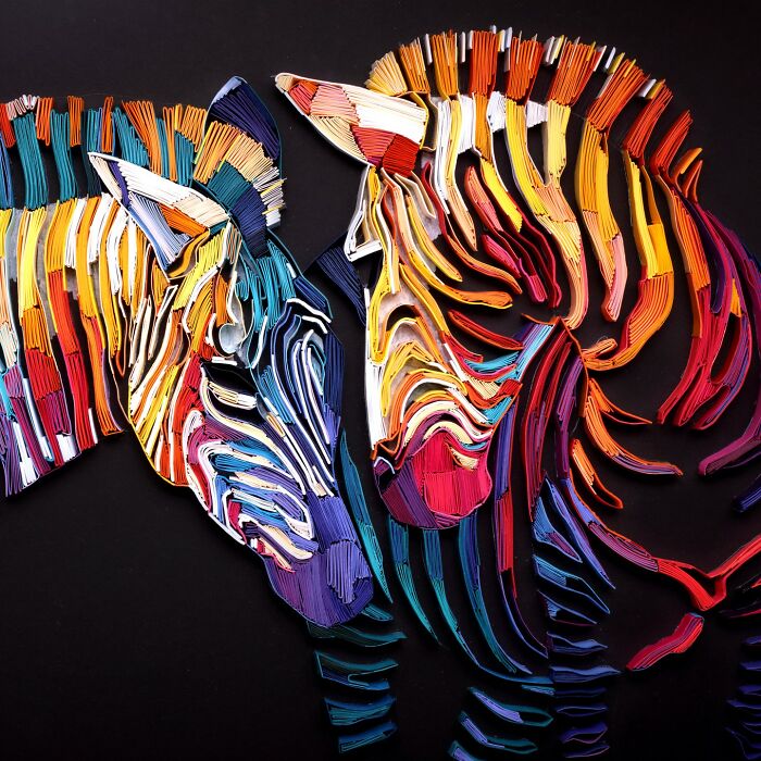 This Artist Uses Paper Instead Of Paint To Create Stunning Portraits (60 Pics)