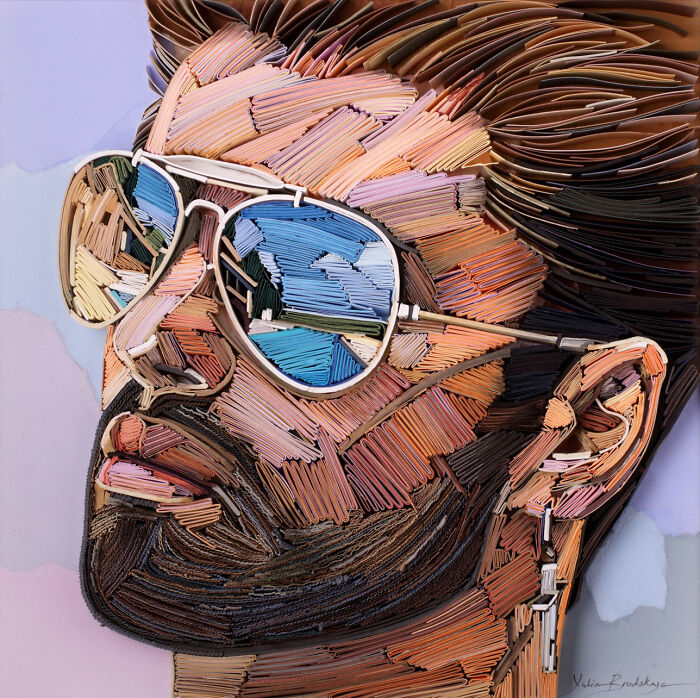 This Artist Uses Paper Instead Of Paint To Create Stunning Portraits (60 Pics)